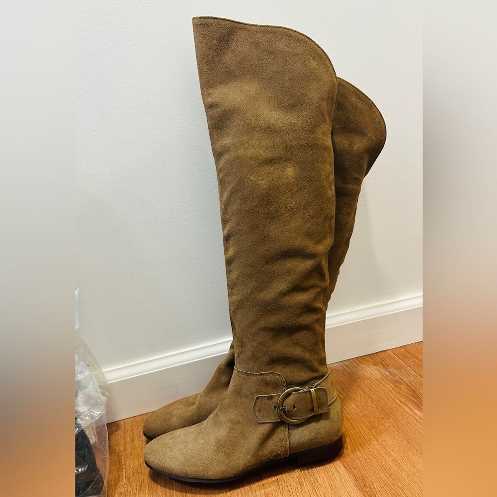 🆕nwob Barney’s knee high boots, tan/sand, sz 36